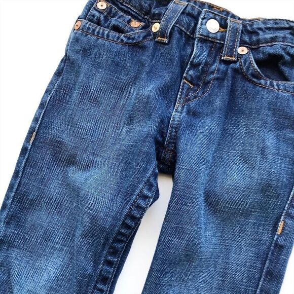 True Religion blue straight leg jeans EUC 6Y - Picture 2 of 5